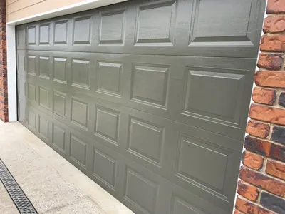 Woodland Grey Sectional garage door